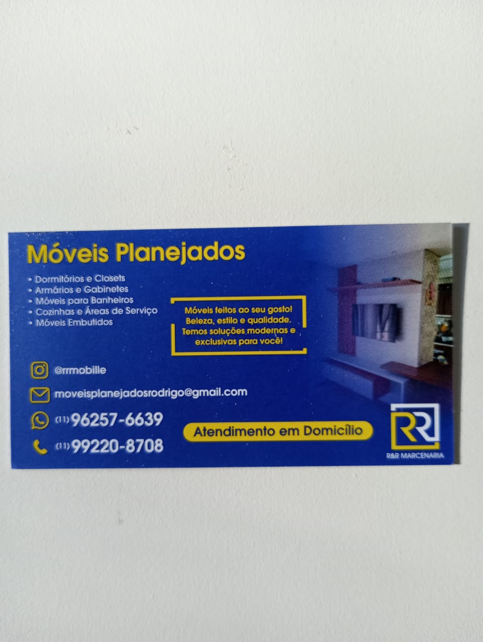 Trabalho 1 de R&r Marcenaria e Moveis Planejados